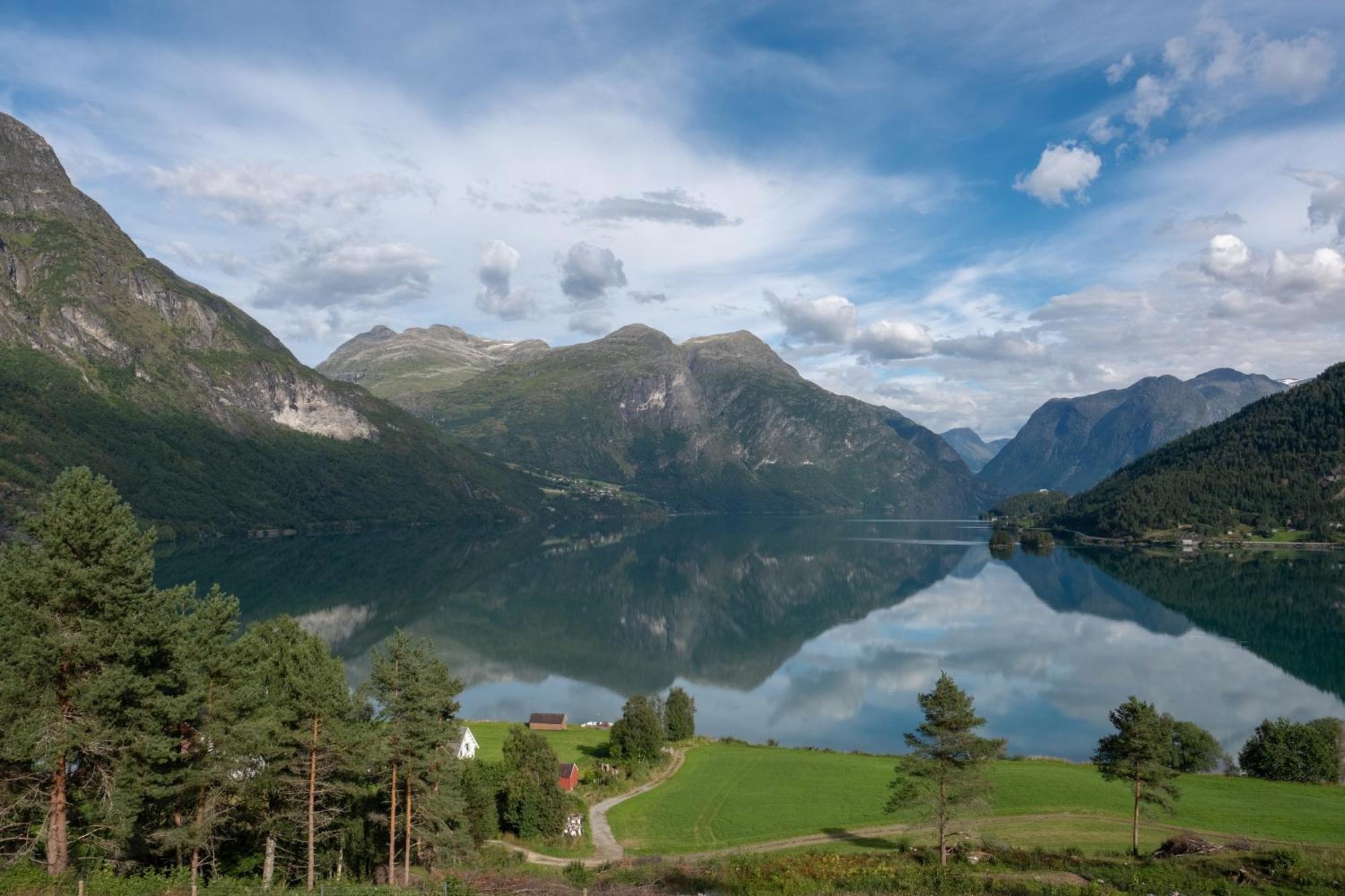 Вилла Furetoppen Panorama Стрюн Экстерьер фото